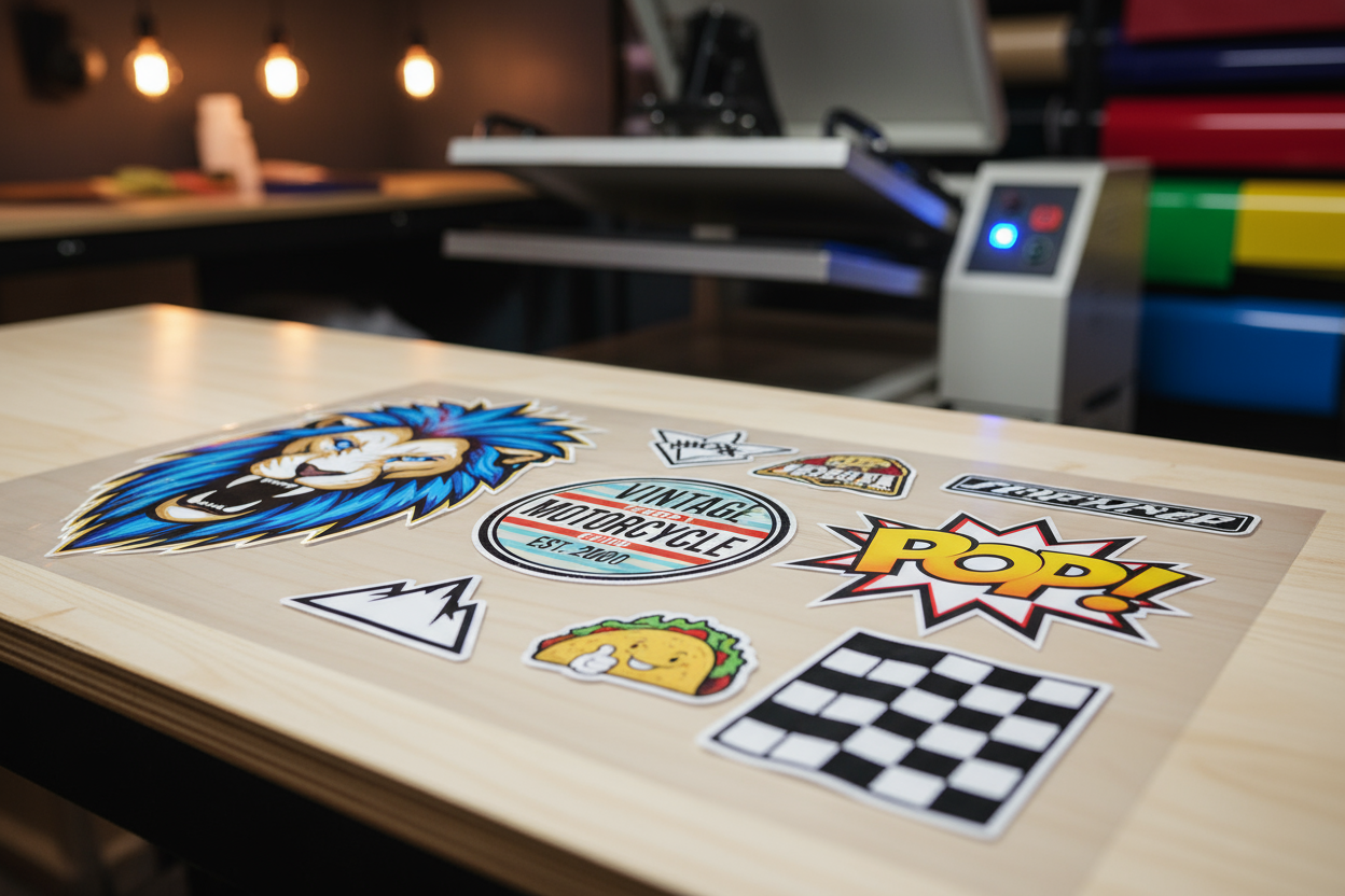 DTF gang sheets and full-color transfers printed by East Point Embroidery in Georgia